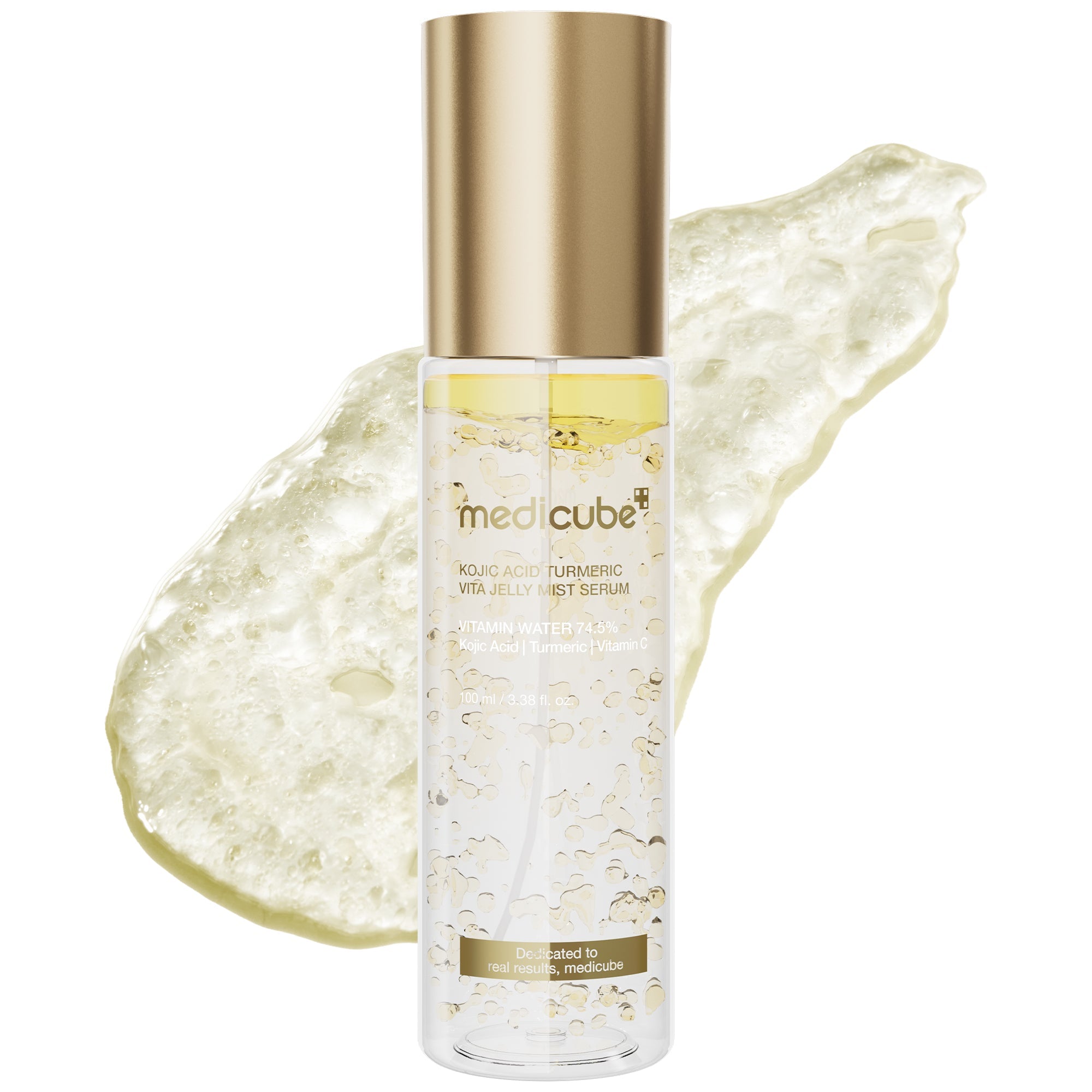 Kojic Acid Turmeric Vitamin Gold Jelly Mist Serum - medicube.us
