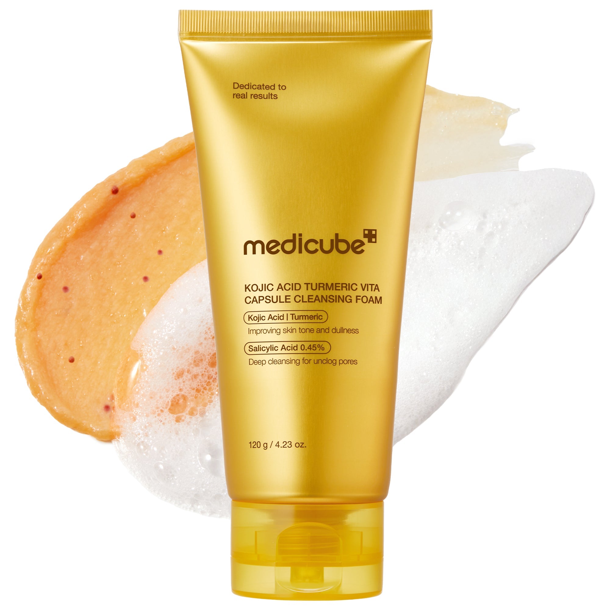 Kojic Acid Turmeric Vita Capsule Foam Cleanser - medicube.us