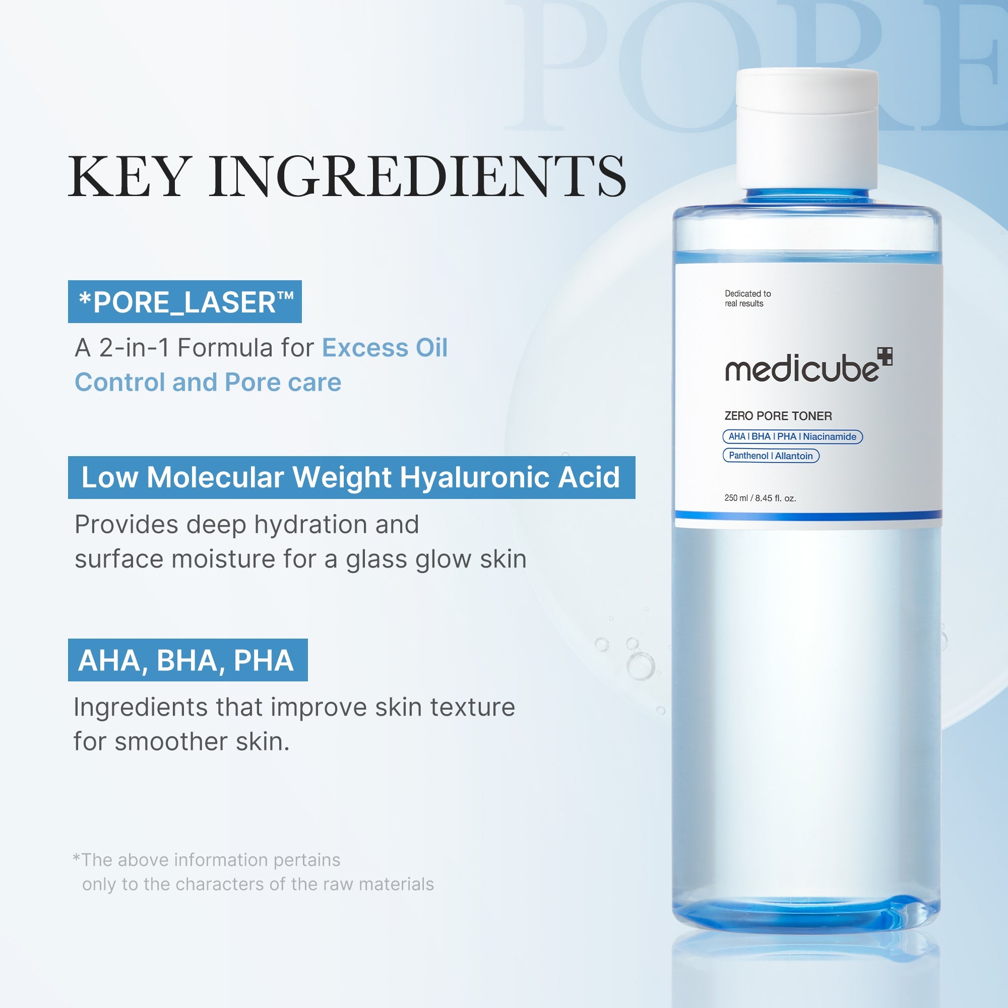 Zero Pore Toner - medicube.us
