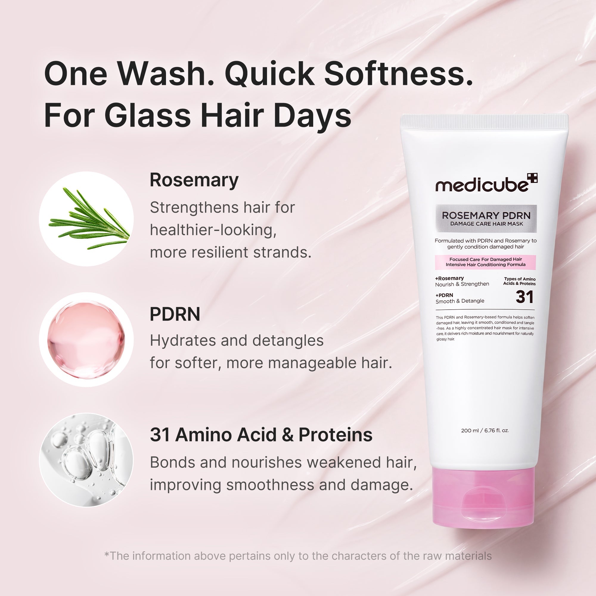 Rosemary PDRN Damage Care Hair Mask OC34