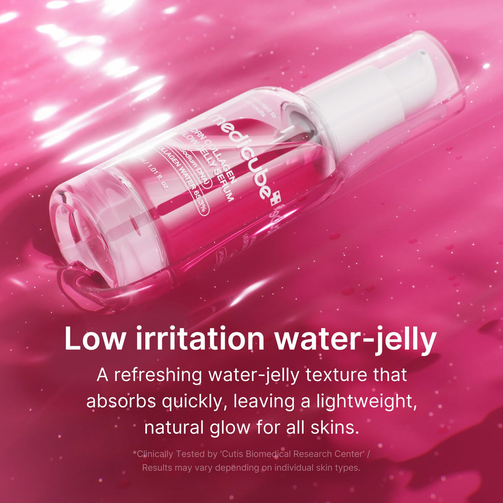PDRN Pink Collagen Glow Jelly Serum - medicube.us