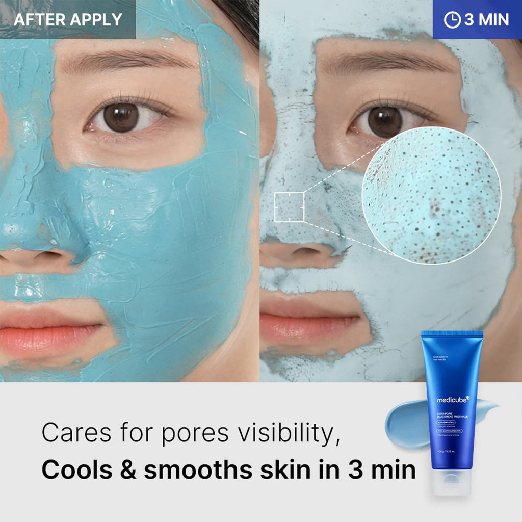 Zero Pore Blackhead Mud Mask - medicube.us