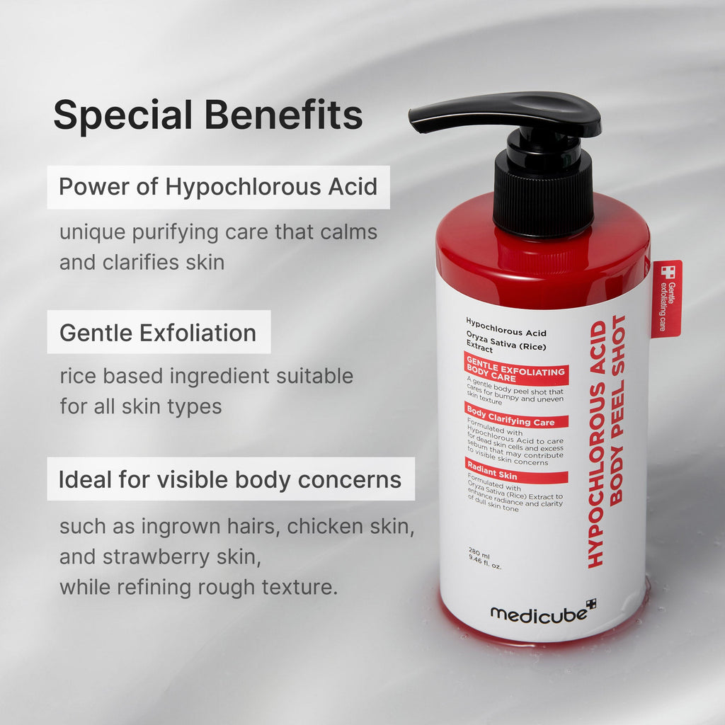 Hypochlorous Acid Rice Body Peel Shot - medicube.us