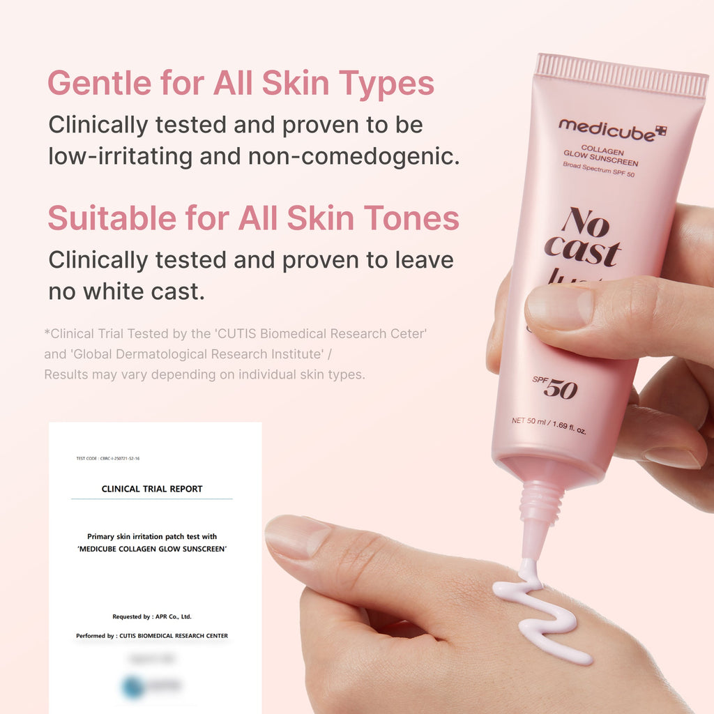 No Cast Just Glow Collagen Sunscreen SO4