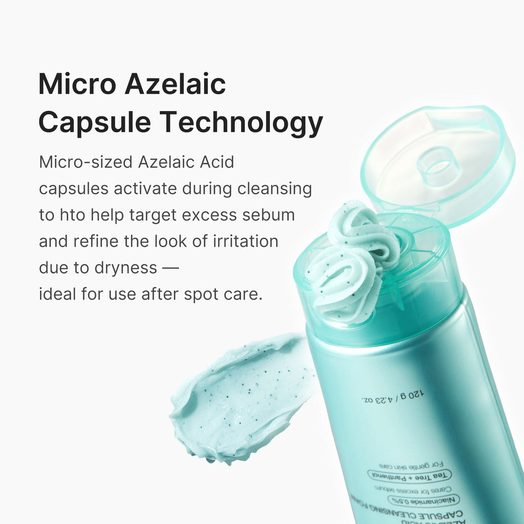 Azelaic Acid Capsule Foam Cleanser - medicube.us