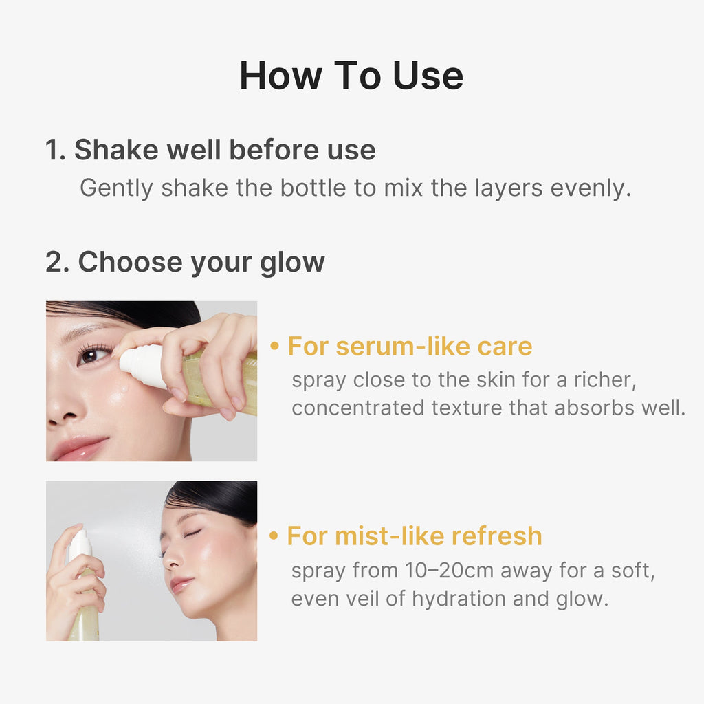 Kojic Acid Turmeric Vitamin Gold Jelly Mist Serum - medicube.us
