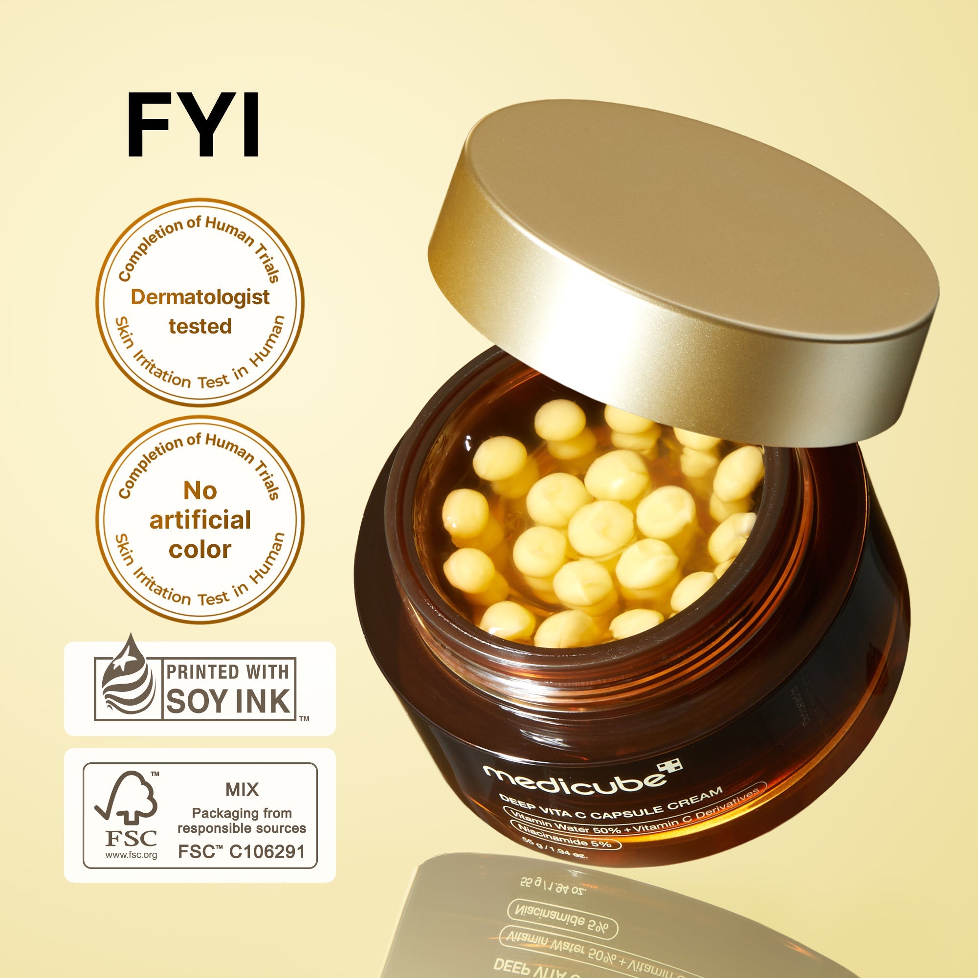 Deep Vita C Capsule Cream - medicube.us