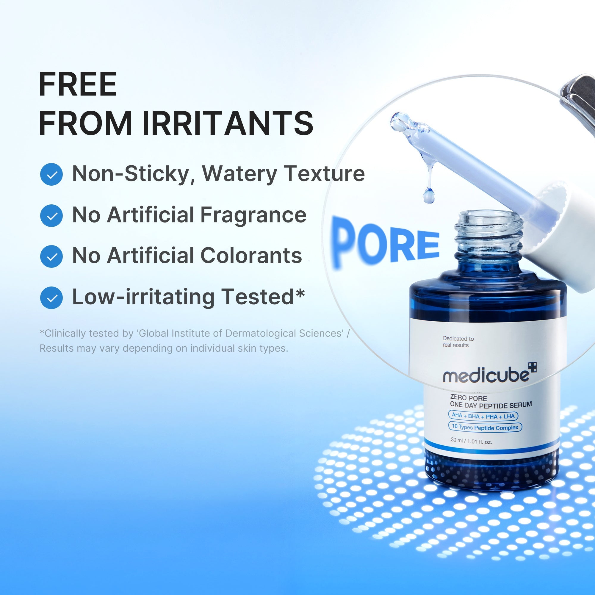 Zero Pore One-day Peptide Serum - medicube.us