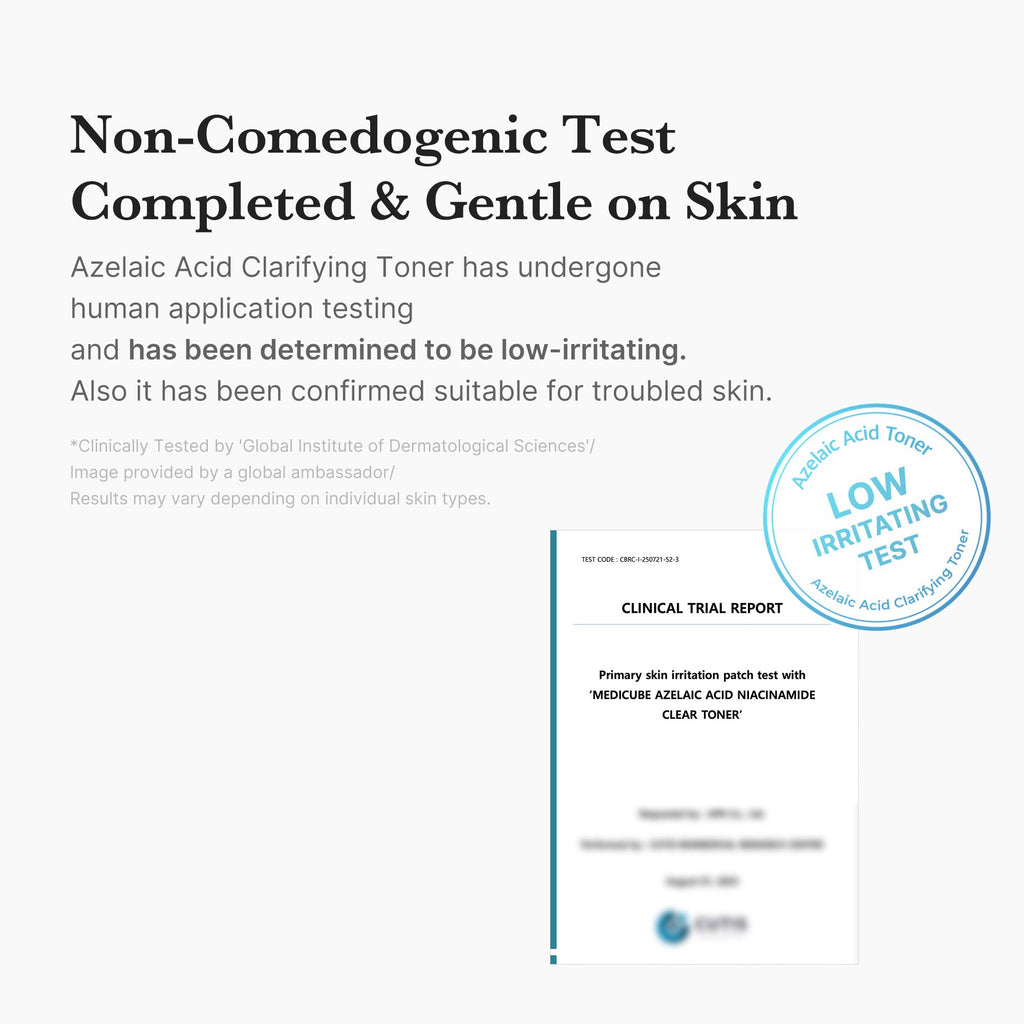 Azelaic Acid Niacinamide Clarifying Toner - medicube.us