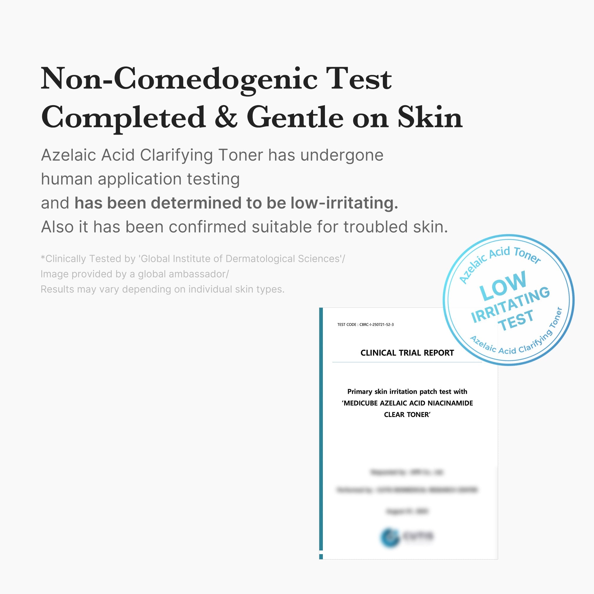 Azelaic Acid Niacinamide Clarifying Toner - medicube.us