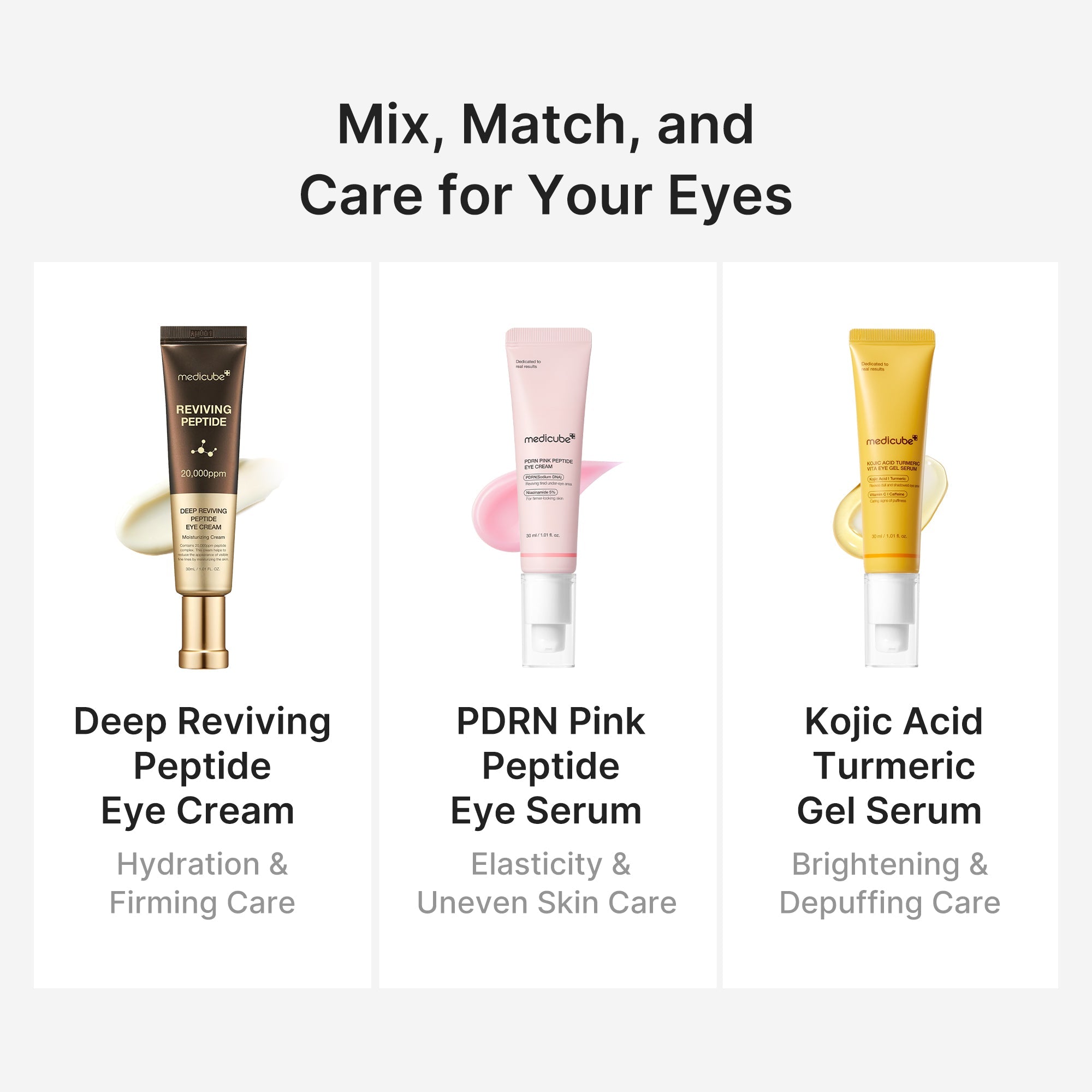 Kojic Acid Tumeric Eye Gel Serum - medicube.us