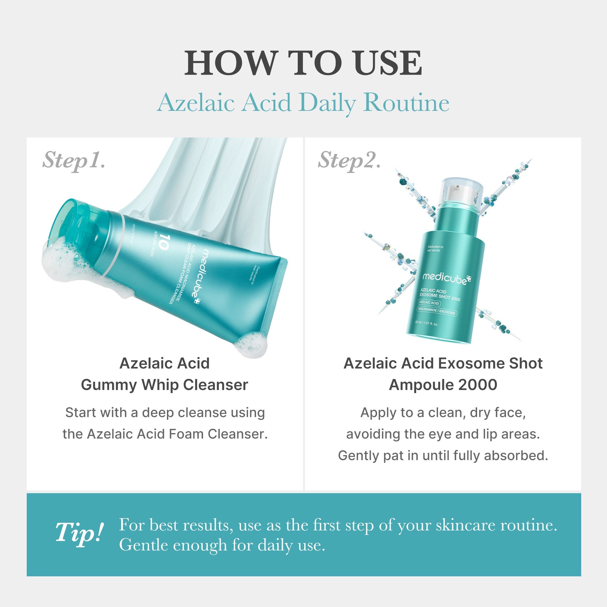 Azelaic Acid Exosome Shot - medicube.us