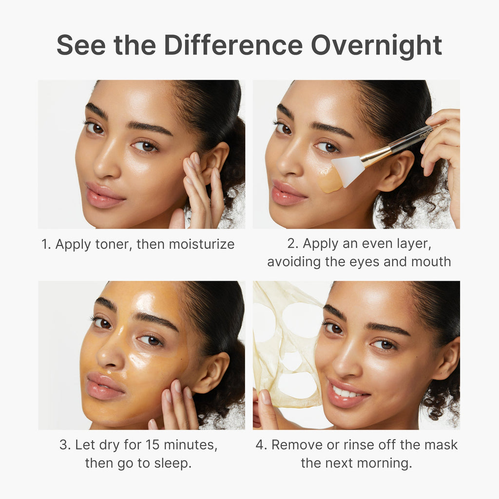Kojic Acid Turmeric Overnight Wrapping Mask - medicube.us