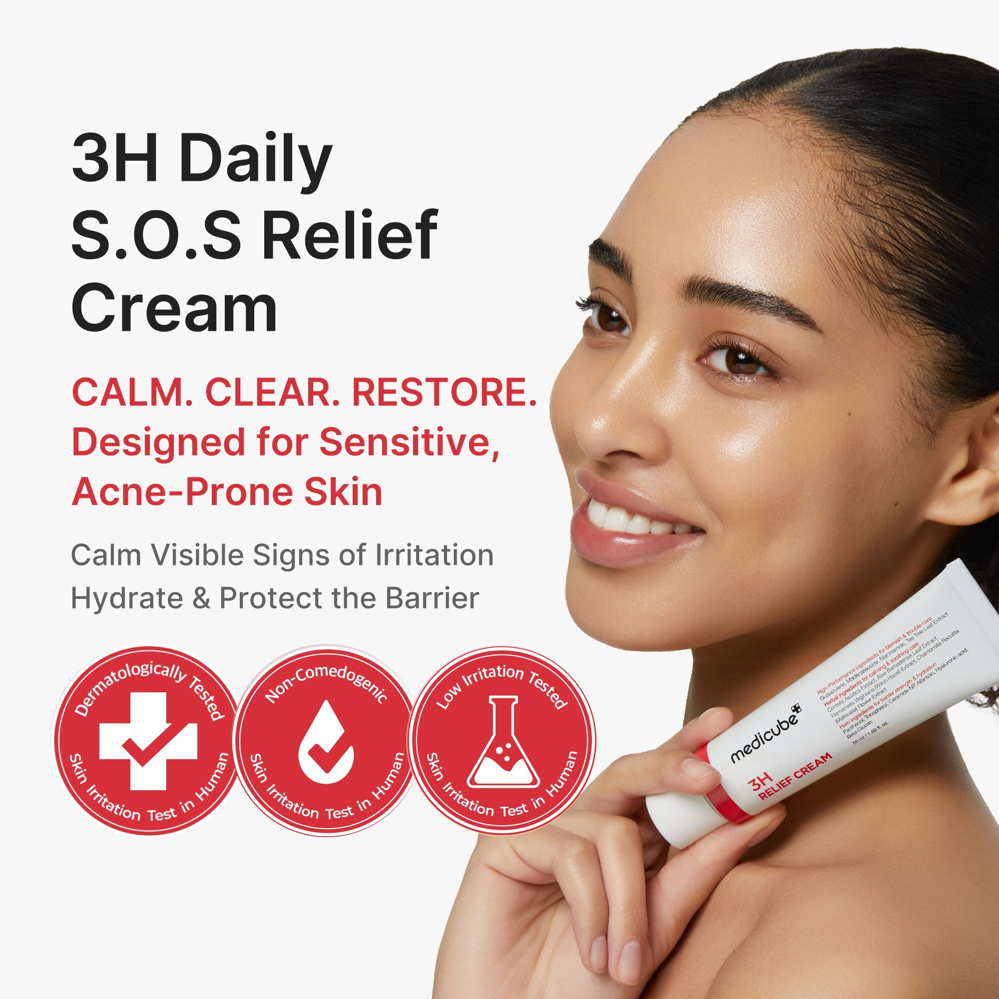 3H Daily Relief Cream E93