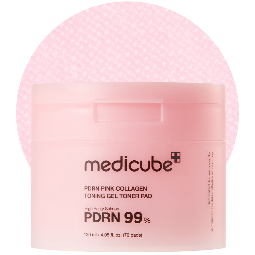 PDRN Pink Collagen Gel Toner Pad - medicube.us