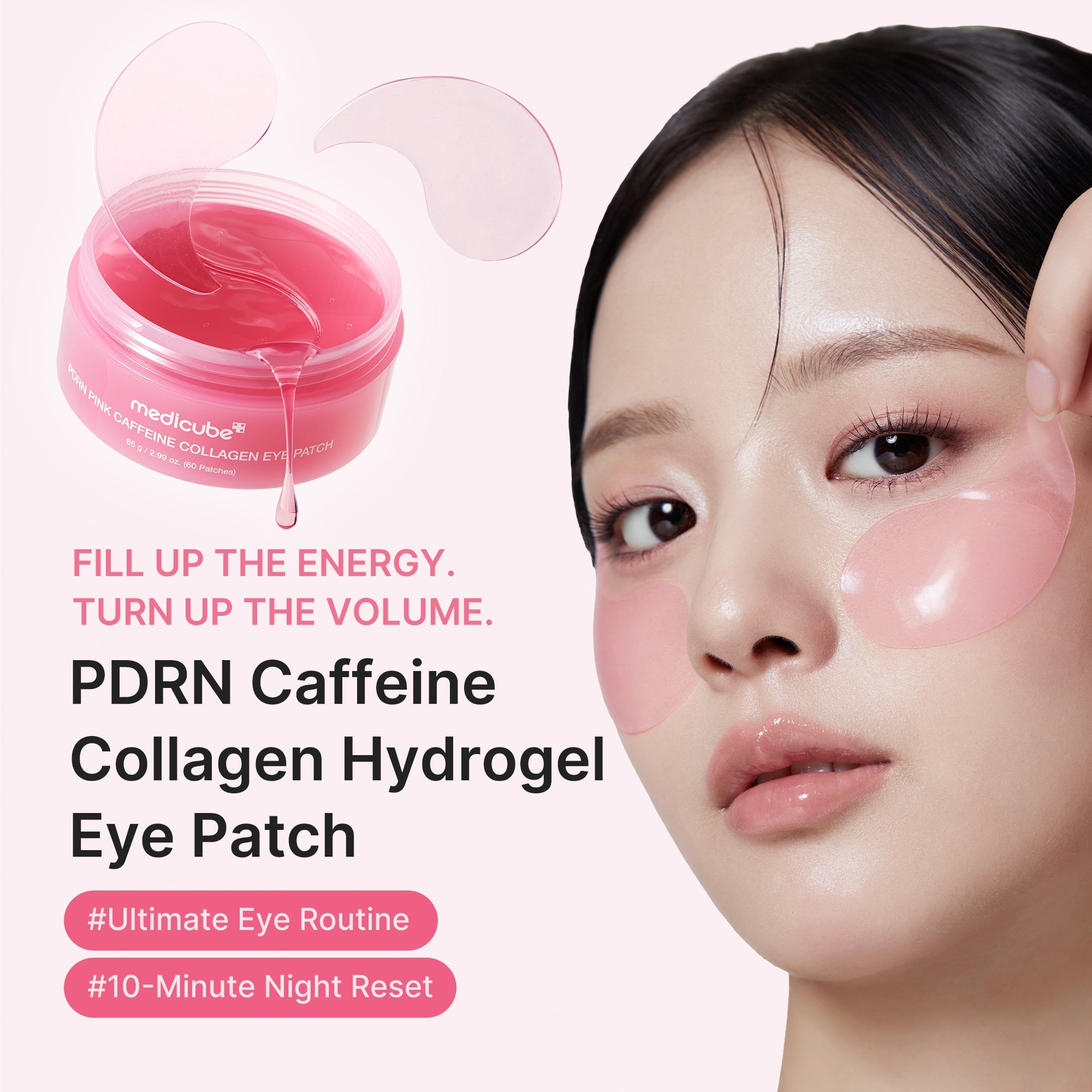 PDRN Caffeine Collagen Eye Patch KX41