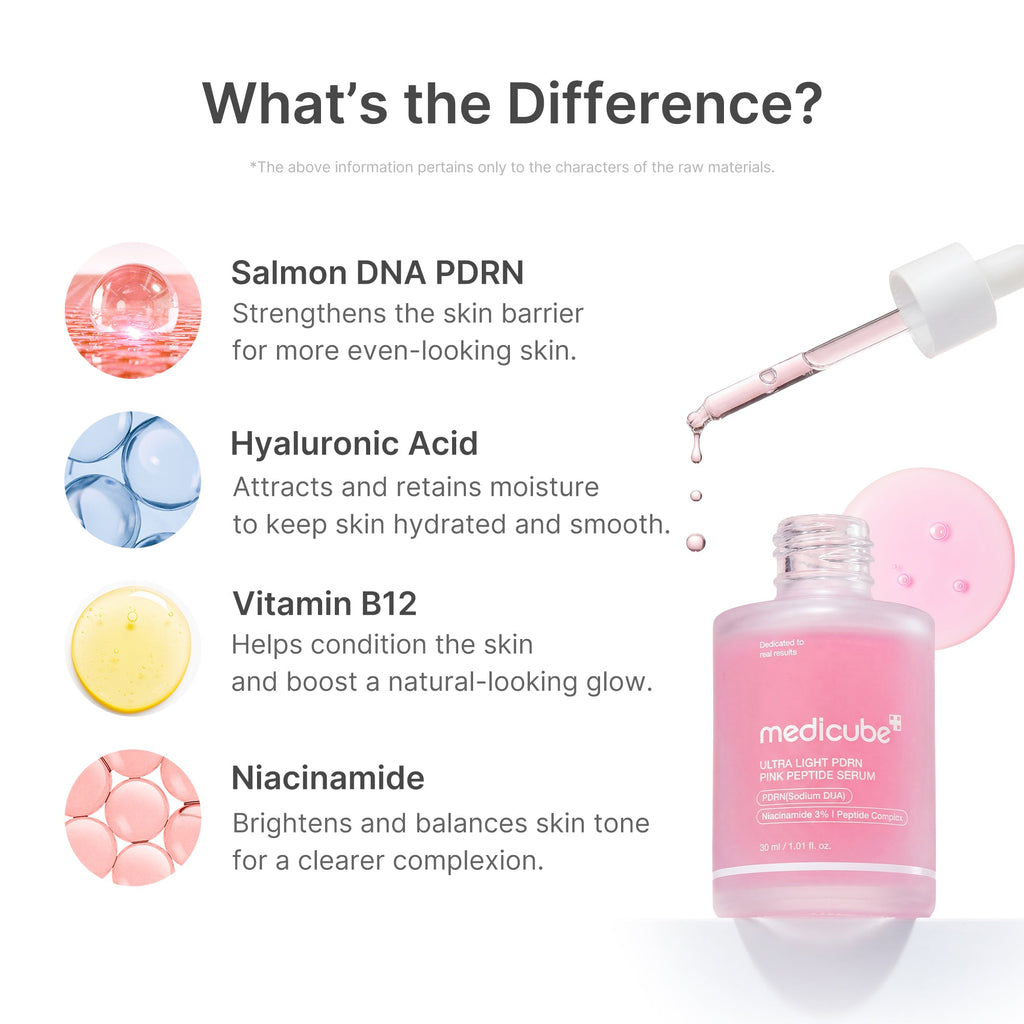 Ultra Light PDRN Pink Peptide Serum TA3