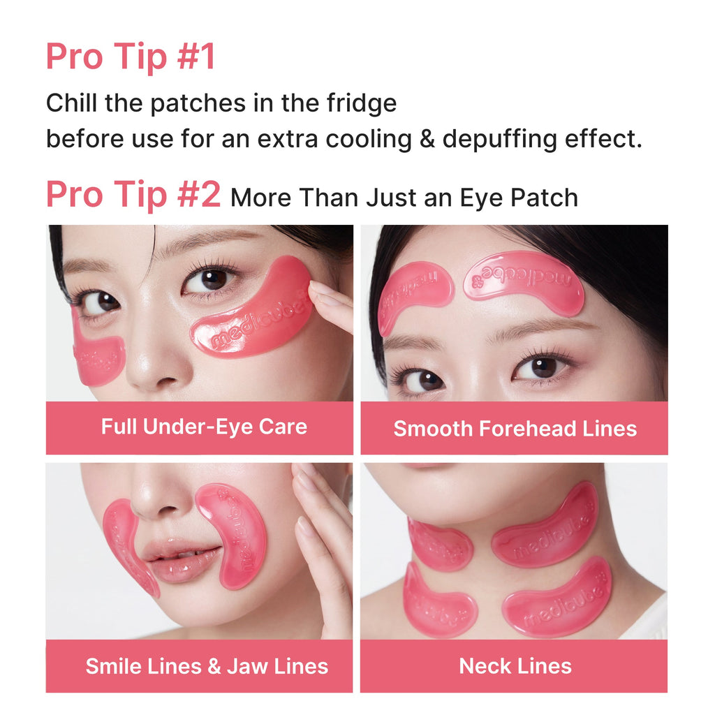 PDRN Pink Collagen Jelly Eye Mask R04