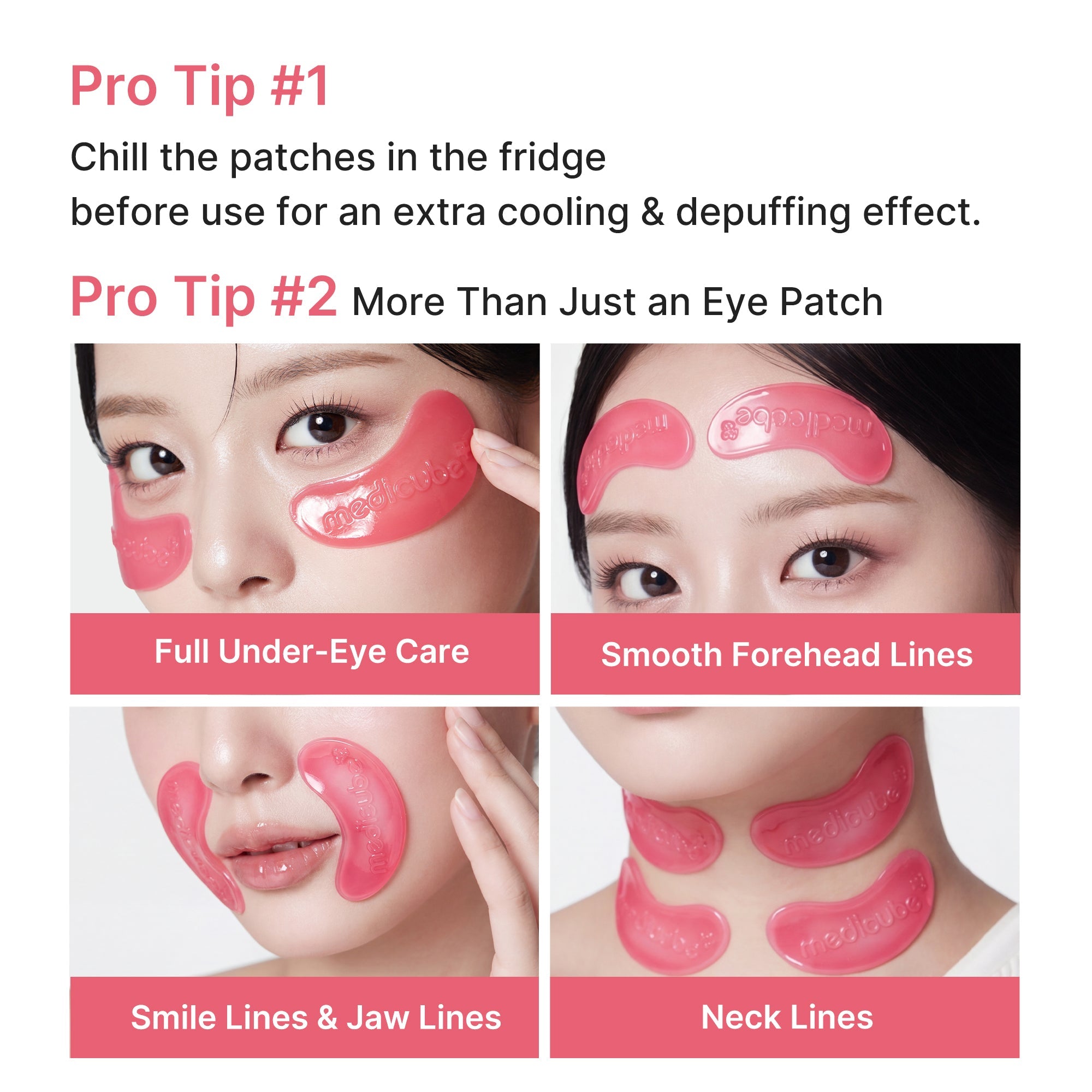 PDRN Pink Collagen Jelly Eye Mask R04