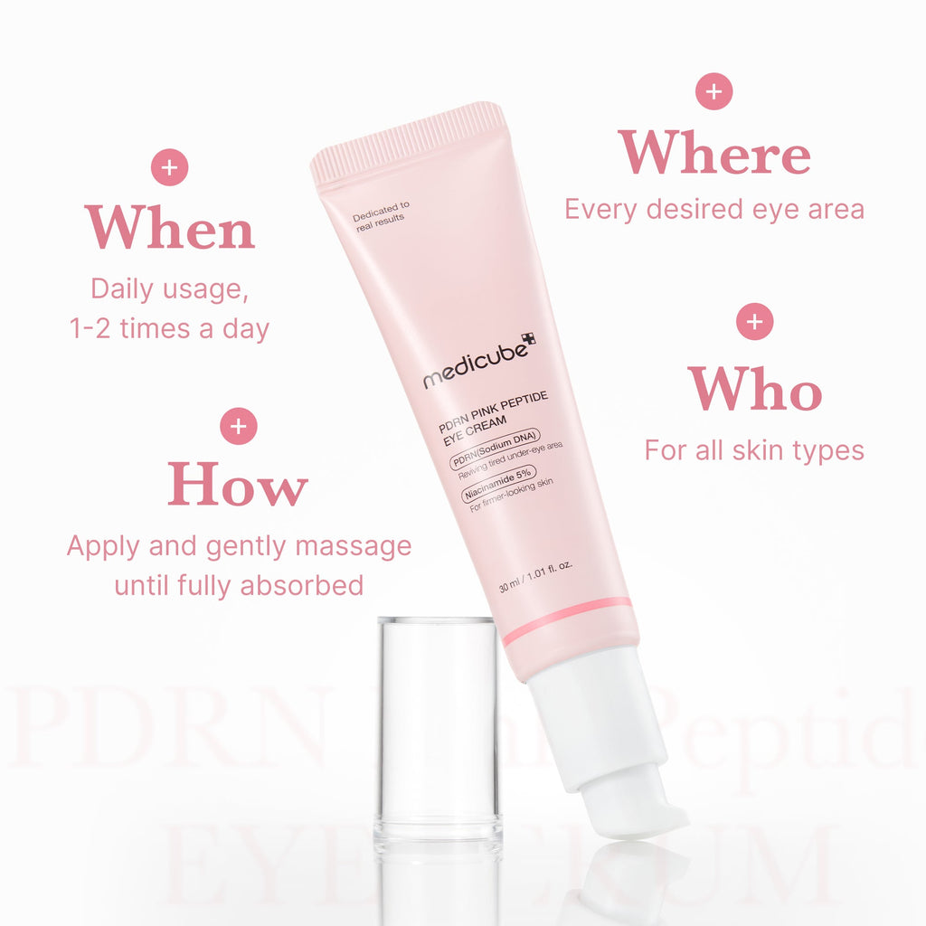 PDRN Pink Peptide Eye Cream - medicube.us
