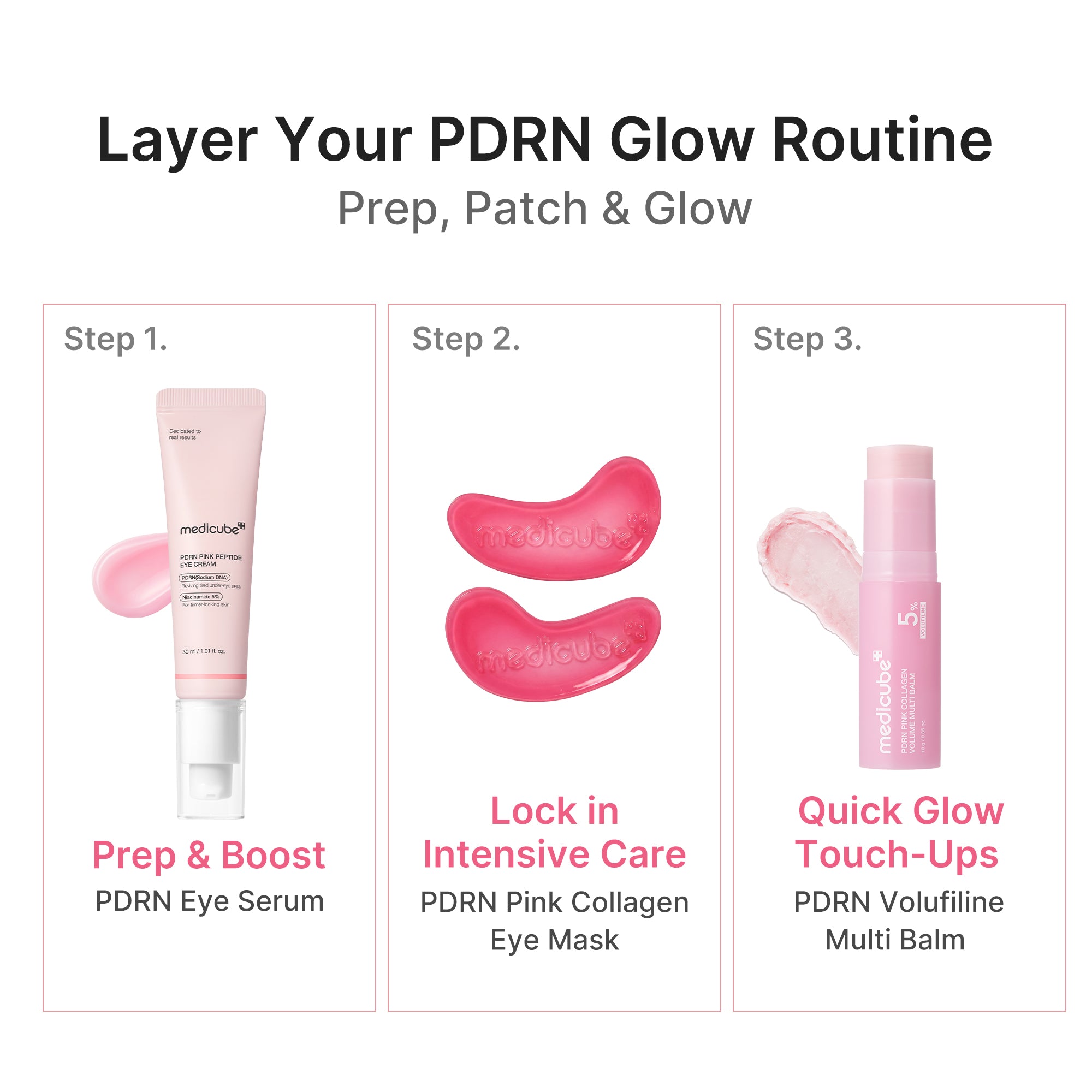 PDRN Pink Collagen Jelly Eye Mask R04