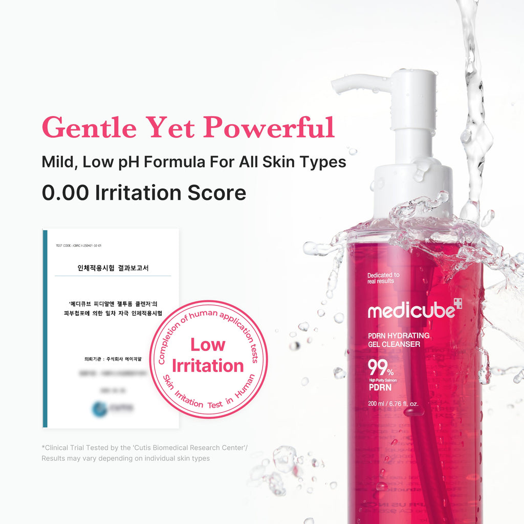PDRN Pink Gel Cleanser - medicube.us