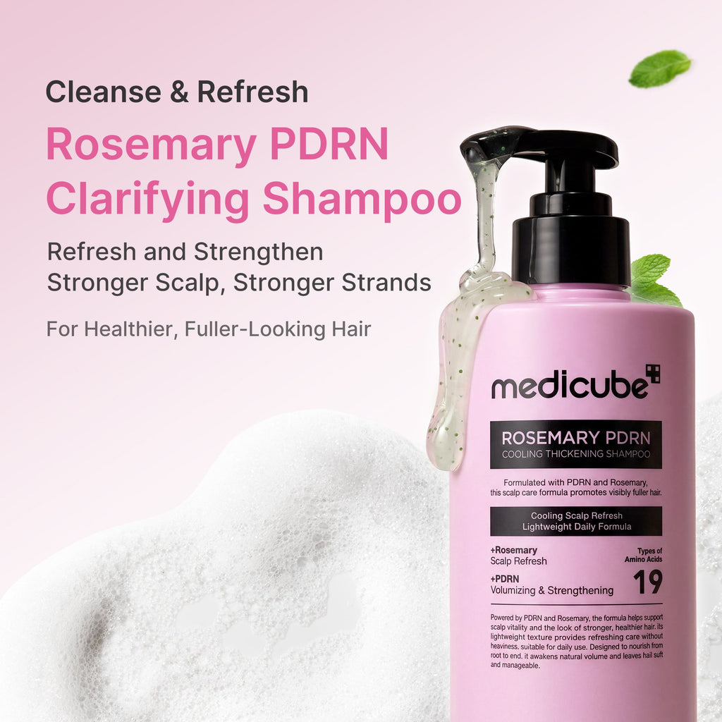 Rosemary PDRN Cooling Thickening Shampoo - medicube.us