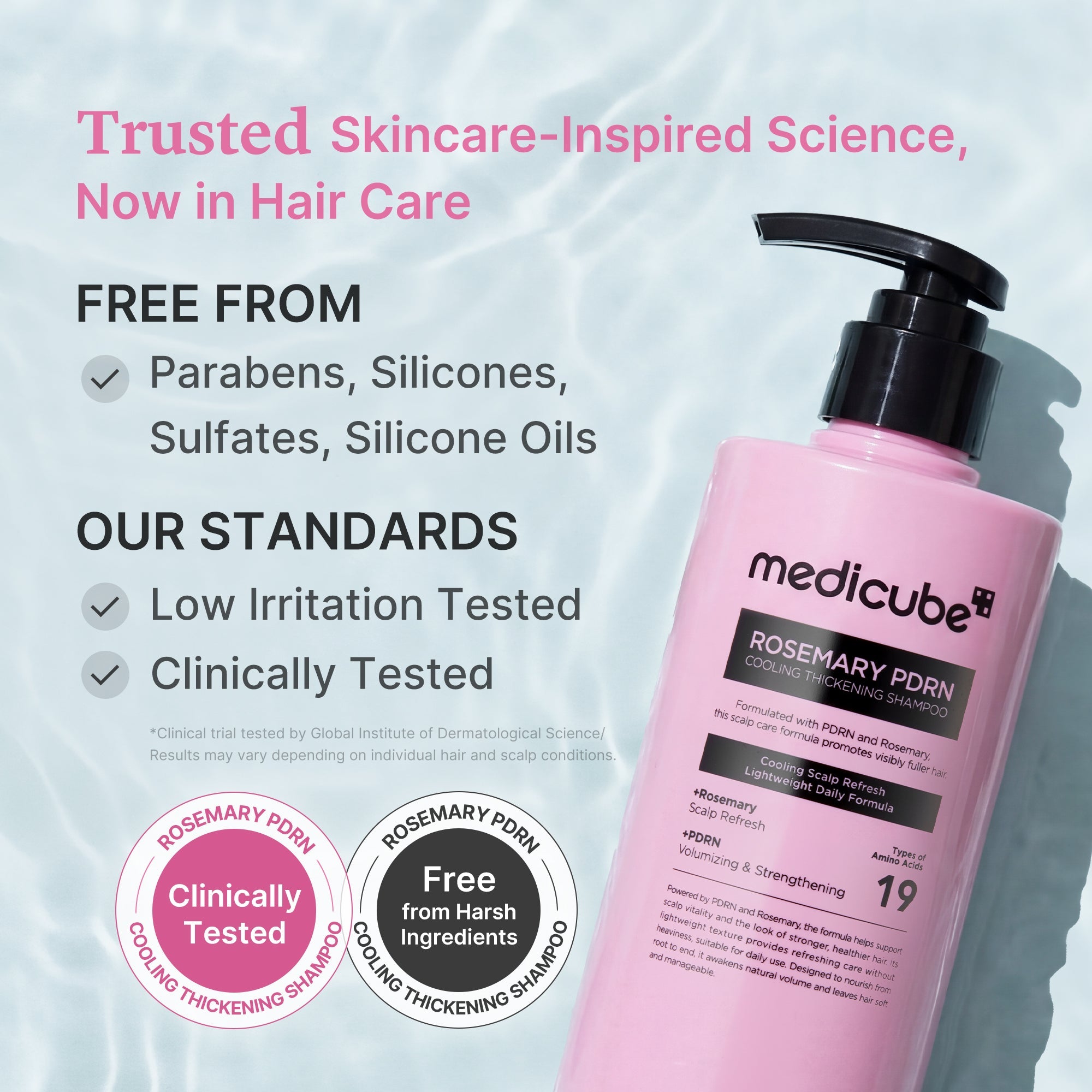Rosemary PDRN Cooling Thickening Shampoo - medicube.us